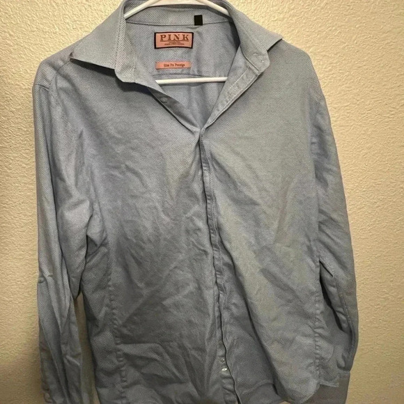 Pink Thomas pink slim fit size 16 - Picture 6 of 6